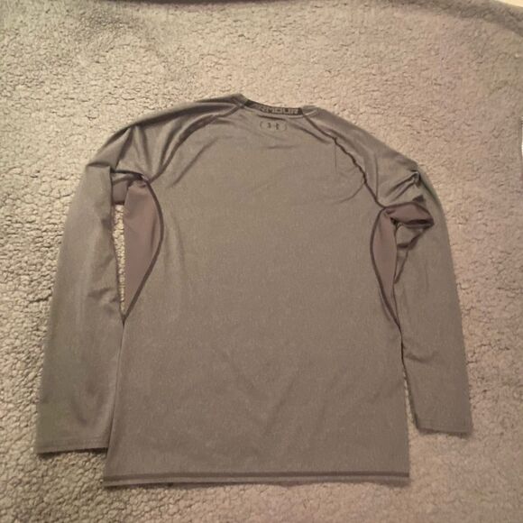 Under Armour Grey Compression Shirt Sz 2XL - Picture 6 of 10